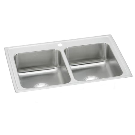Elkay Celebrity Ss 23 X 17 X 6.1 Equal Double Bowl Drop-In Sink With Quick-Clip BPSRQ23170